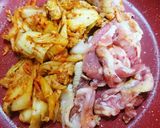 豚肉足すだけ＊キムチチャーハン作り方2写真