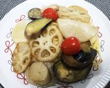 レトルトボロネーゼに一手間焼き野菜パスタ作り方4写真