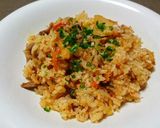 豚肉足すだけ＊キムチチャーハン作り方5写真