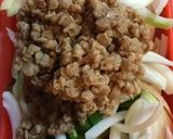 玉ねぎ&ピーマン&大豆のお肉作り方3写真