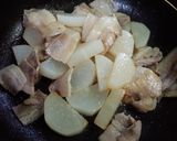 大根と豚バラの炒め物♡作り方7写真