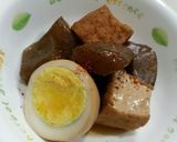 簡単❤卵と豚バラ肉のどて煮♪作り方8写真