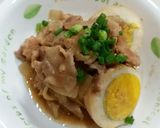 簡単❤卵と厚揚げの甘辛煮物♪作り方7写真