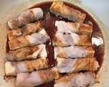 簡単、高野豆腐の豚バラ巻き作り方5写真