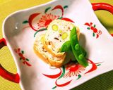 低糖質レシピ☆おせちにも！ひき肉の信田巻作り方6写真