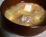 いわしの活用②つみれ入りお味噌汁作り方4写真