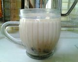 金時豆（小豆）と煮汁で和風な豆乳ドリンク作り方3写真