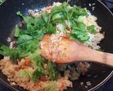 創味シャンタンと隠し味で炒飯☆作り方5写真
