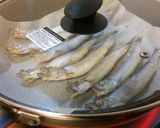 フライパンでシシャモあんかけ。作り方1写真
