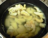 里芋と油揚げの味噌汁作り方2写真