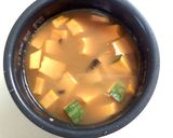 かぼちゃほうれん草味噌バター炊き込みご飯作り方3写真
