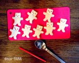 抱っこクマクッキー型のかわいいクルトン作り方2写真