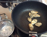 牡蠣のほうれん草とねぎの焼きそば♪作り方3写真
