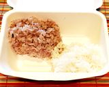 【お弁当盛り付け】かわいい盛り付け手順作り方2写真