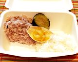 【お弁当盛り付け】かわいい盛り付け手順作り方4写真
