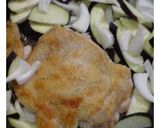 鶏もも肉と茄子のトマトソース煮込み作り方2写真