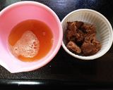 大豆のお肉で作る 簡単ヘルシー筑前煮作り方1写真