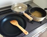 ほうれん草とベーコンの温卵クリームパスタ作り方1写真