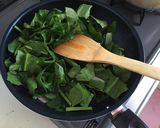 ほうれん草とベーコンの温卵クリームパスタ作り方4写真