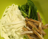 簡単大根の中華風きんぴら作り方1写真
