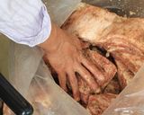 ★ 父の味！やみつき自家製燻製ベーコン作り方7写真