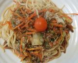 血管プラークダイエット食573（パスタ）作り方3写真