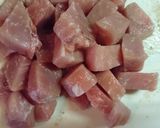 簡単夕食☆我が家の本格ジューシーな酢豚★作り方2写真