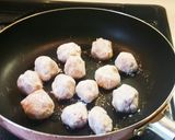 鶏肉団子と白菜のクリーム煮作り方3写真