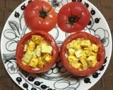 まるごとトマトの3層サラダ作り方6写真