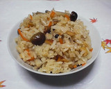 焼あたりめととしめじの炊き込みご飯作り方5写真