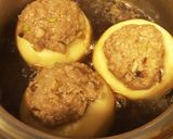 かぶの肉詰め とろみ餡掛け作り方4写真