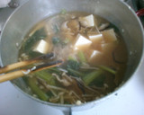 簡単！小松菜と 豆腐のとろみ中華スープ♪作り方5写真