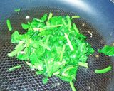 簡単☆ほうれん草のにんにく炒め作り方4写真