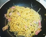 簡単/味噌汁で絶品パスタ作り方3写真
