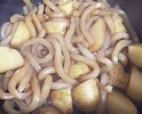 簡単◎こんにゃくとじゃがいもの煮物作り方3写真