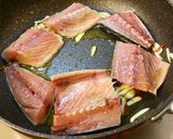 オリーブオイルでさば焼き！作り方1写真