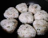 ◆フライパンDE本格！じゃこ焼きおにぎり作り方3写真