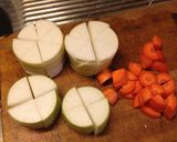 低糖質　コトコト　牛モツ柔らか煮込み作り方5写真