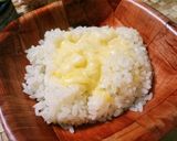 炙りサーモンといくらの洋風親子だし茶漬け作り方1写真