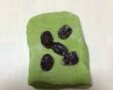 抹茶ちぎりパンin甘納豆作り方5写真