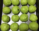 抹茶ちぎりパンin甘納豆作り方7写真