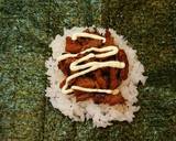 大豆のお肉で韓国風おにぎらず作り方5写真