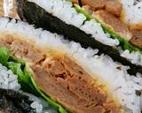 大豆のお肉で韓国風おにぎらず作り方8写真