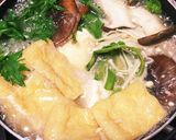 創味シャンタンで簡単きのこ鍋作り方4写真