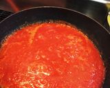 トマトと鶏肉のパスタ作り方8写真