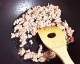 焼肉のタレだけ☆簡単ひき肉丼作り方2写真