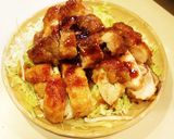 鶏のテリヤキ(モモとムネ)作り方5写真