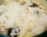 白菜と豚肉のミルフィーユみぞれ鍋♪作り方5写真