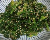 ほうれん草胡麻和え (春菊も可)作り方5写真