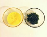 【簡単節約】お弁当に！卵ワカメ炒め作り方1写真